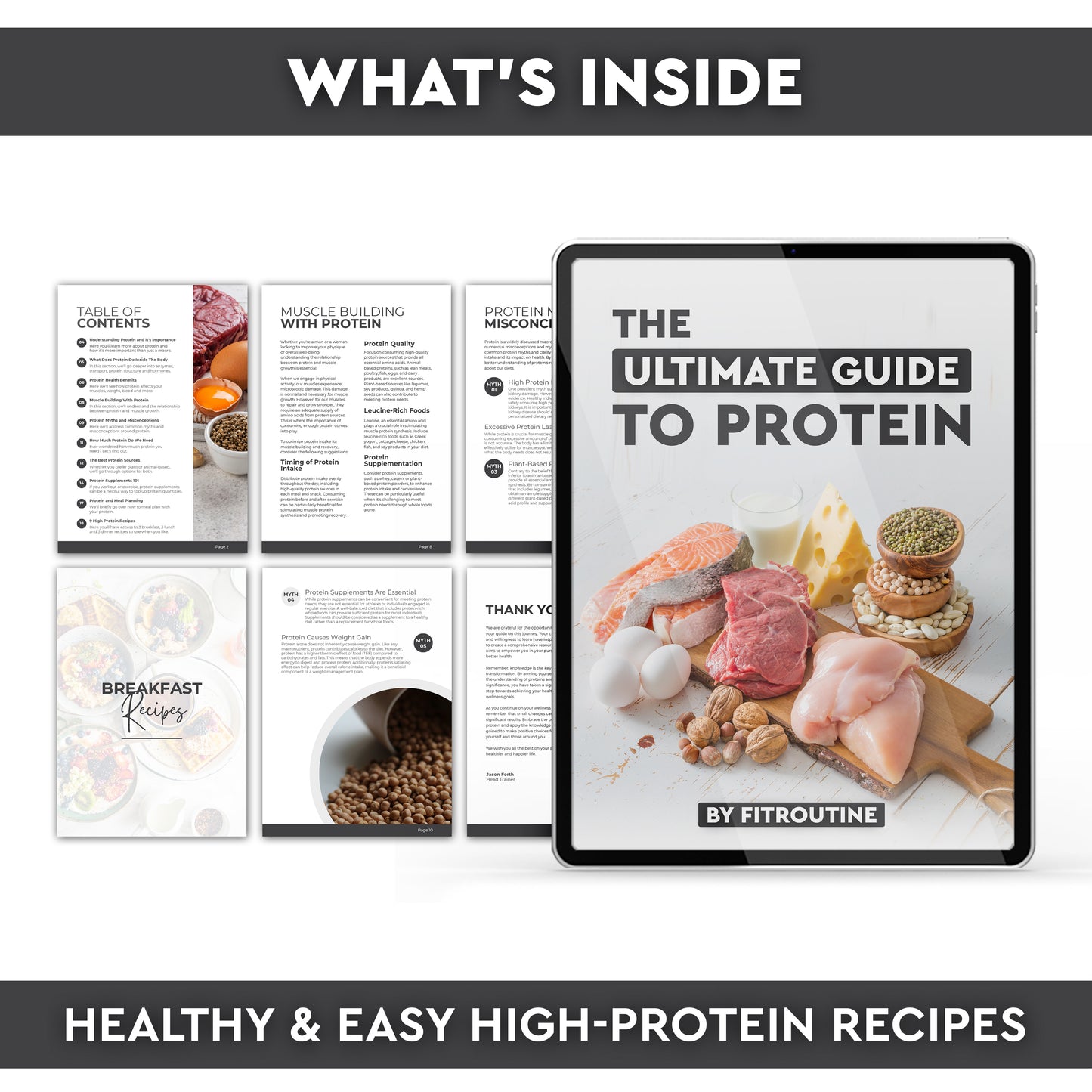 High-Protein Cookbook