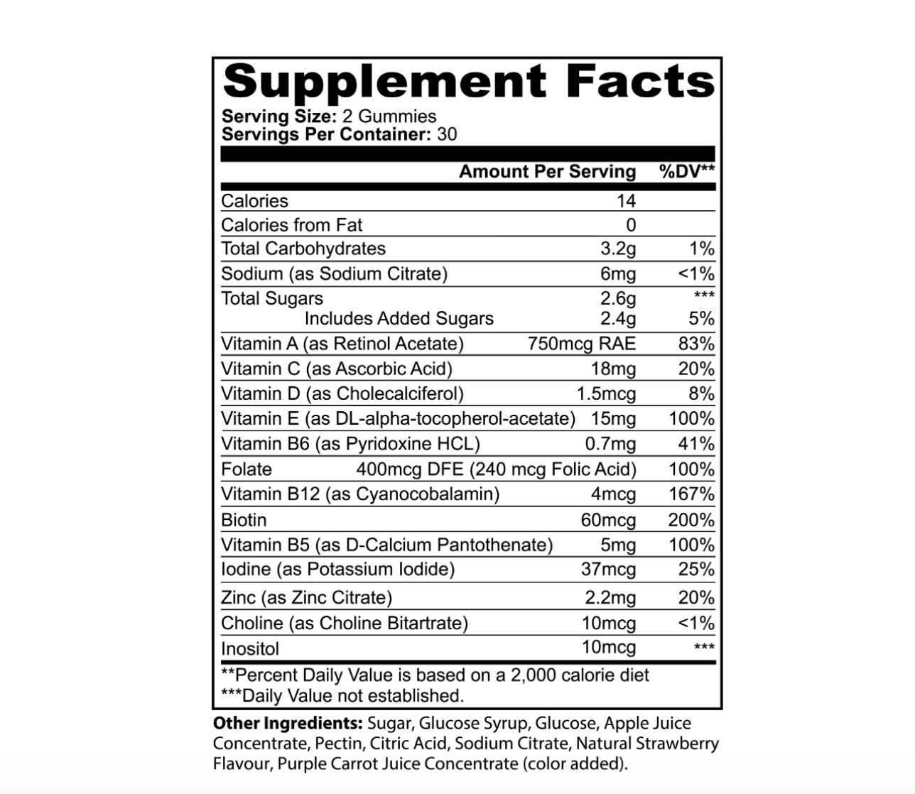 Vitality Gummies